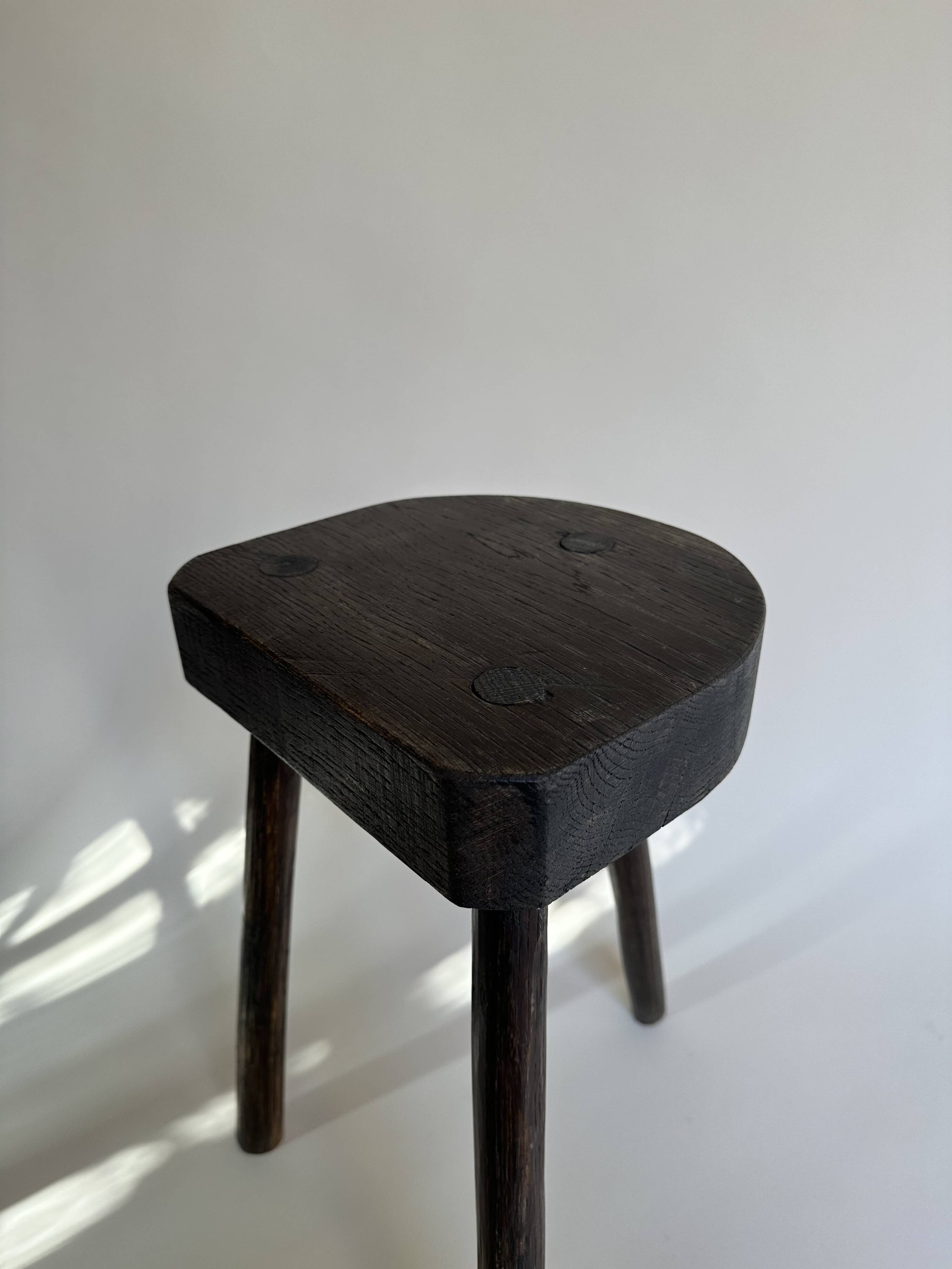 Tripod stool, late 19th century