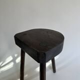 Tripod stool, late 19th century