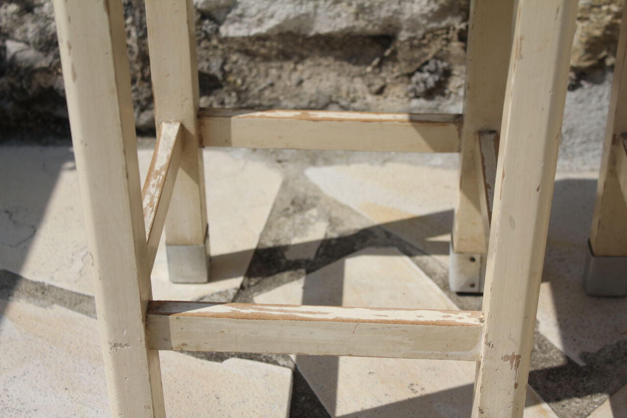 Pair of small stools years 50