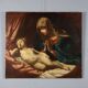 Ancient painting of the Virgin Mary, copy after Guido Reni, 18th century.