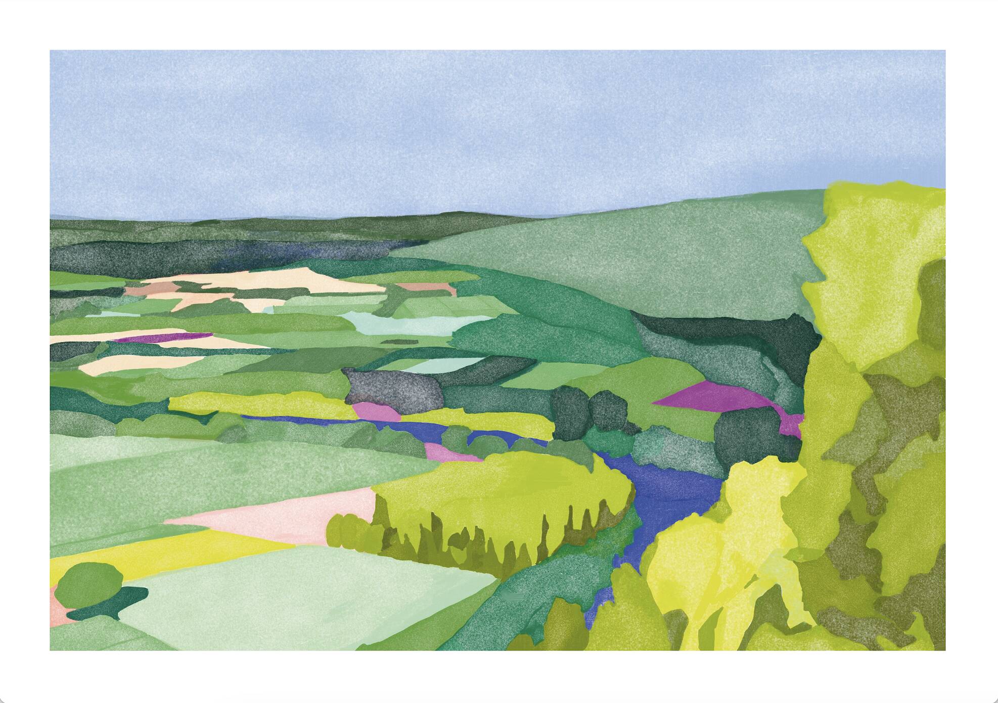 Dordogne - Illustration A3