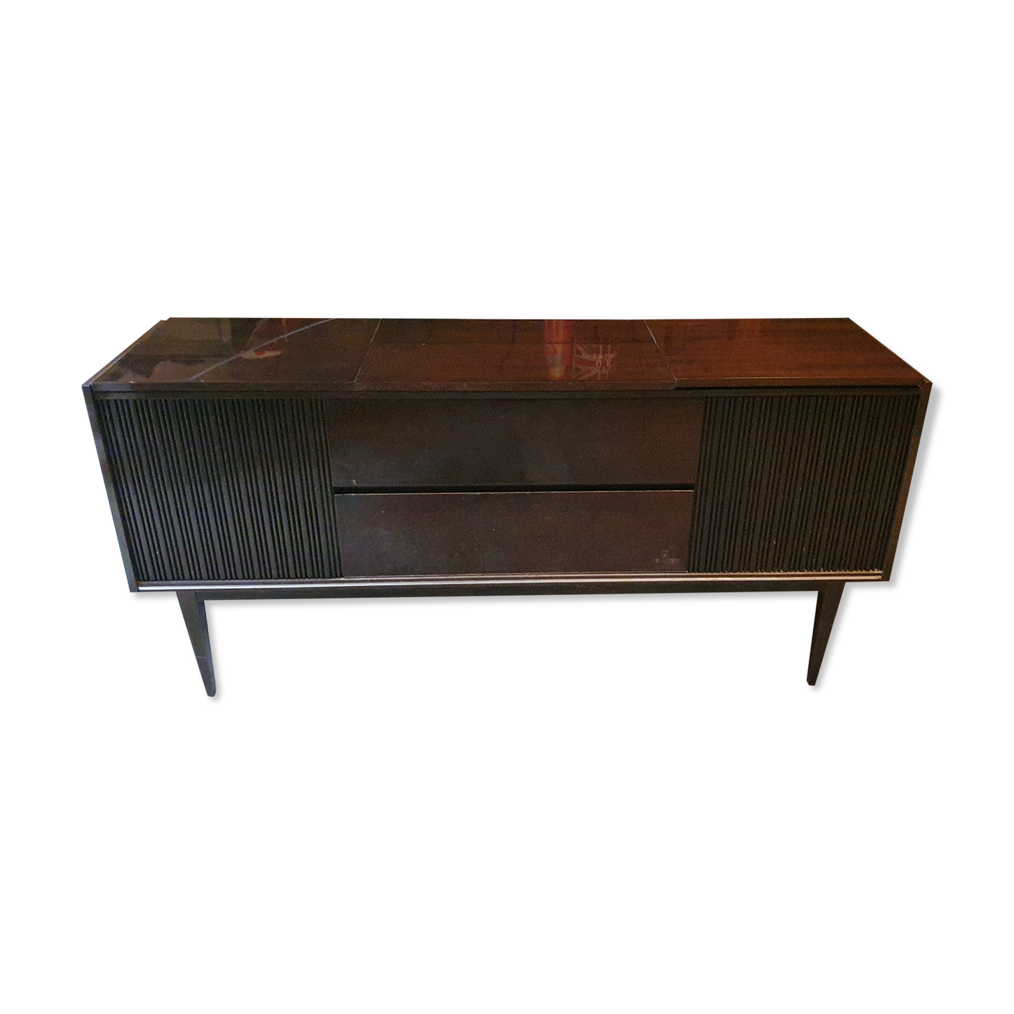 Hi-fi vintage grundig record player furniture