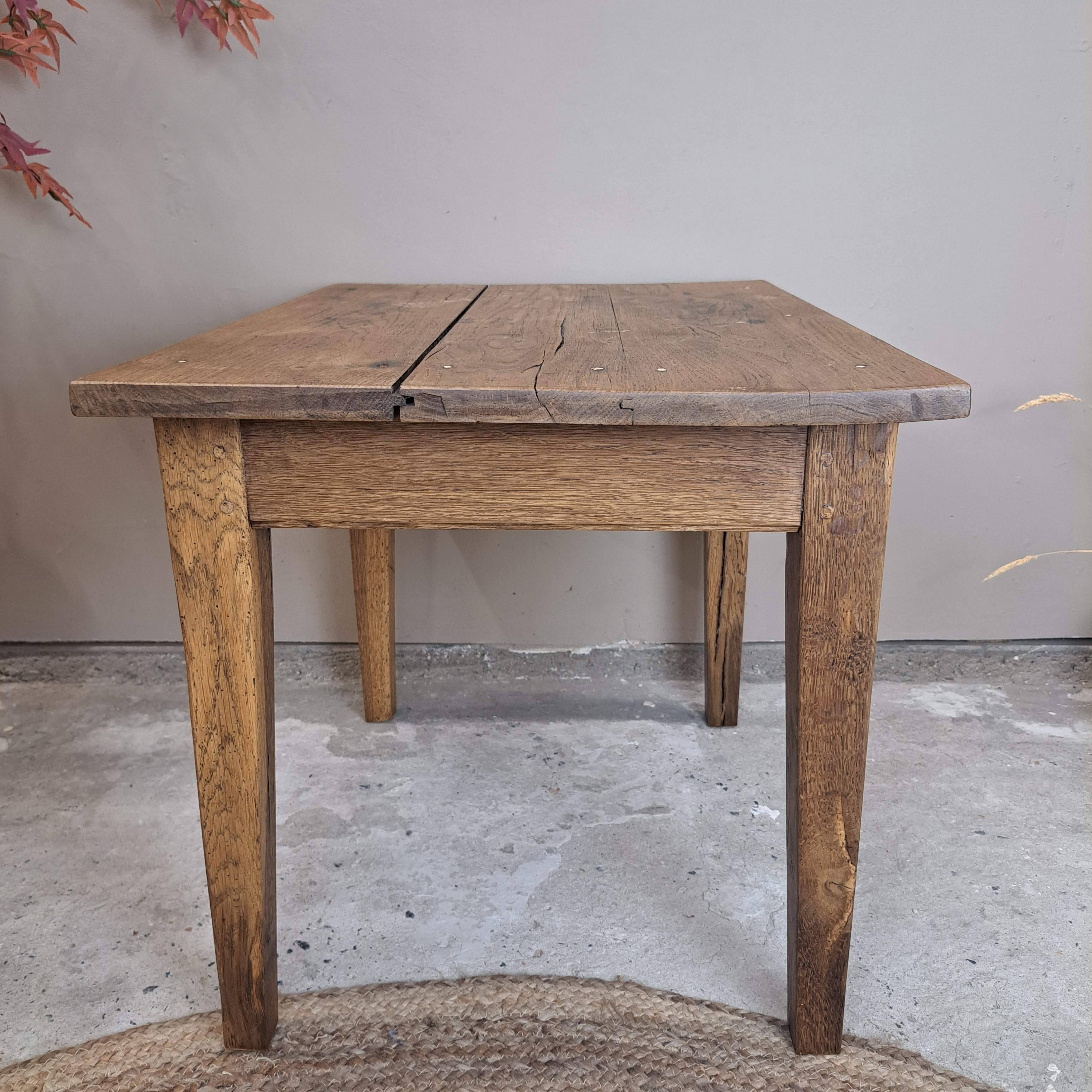 Small wooden table