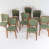 Set of 8 Koefoed Hornslet chairs 'Gamborg'
