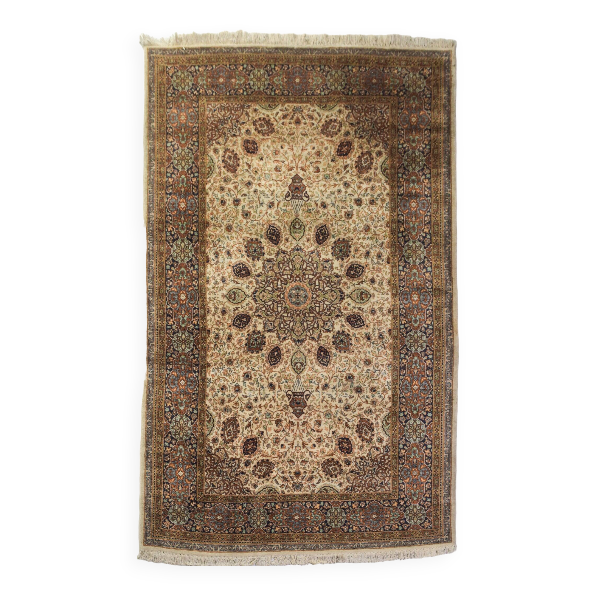 Large - Handwoven Beige Rug