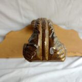 Carved gilded wooden console