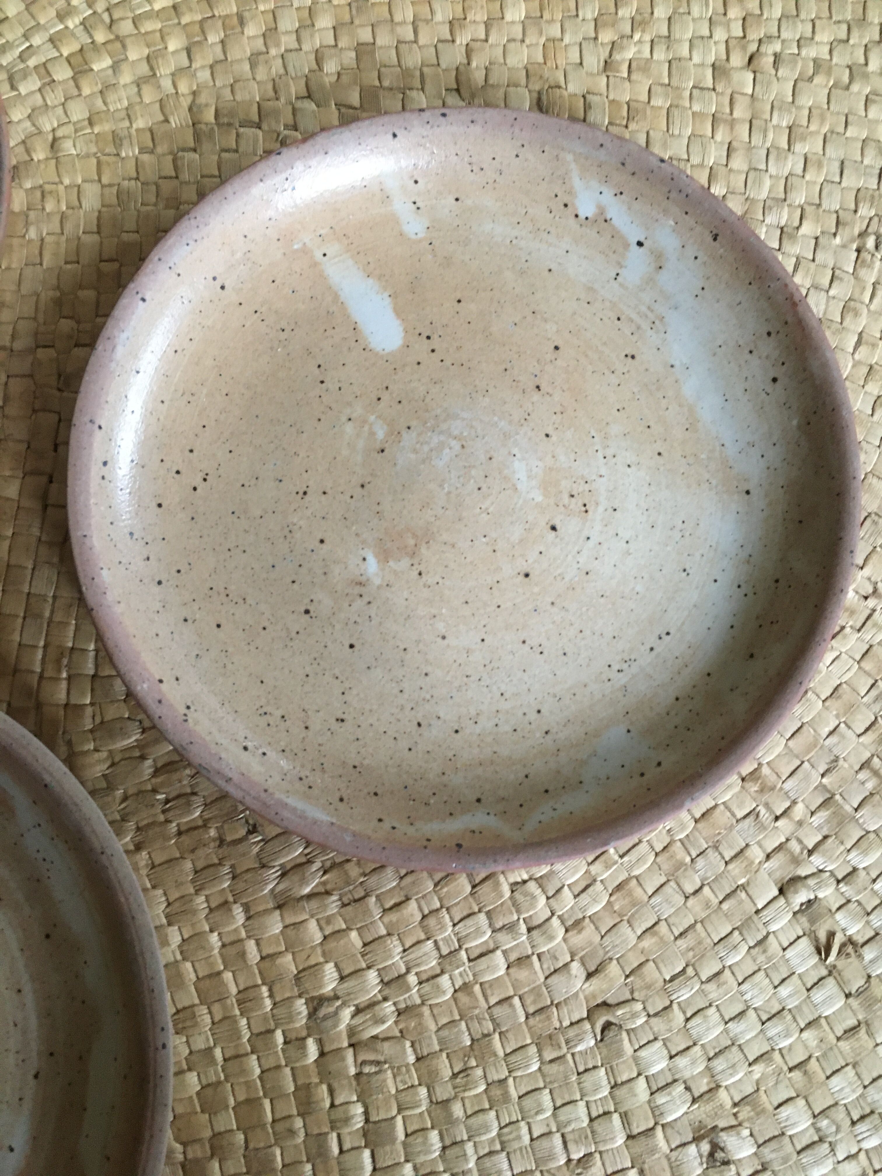 Lot of 8 sandstone plates