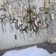 Regency cut crystal chandelier