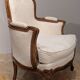 Paire de fauteuils bergères Louis XV