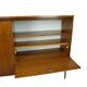 Vintage Mid Century Highboard Cabinet Drawer and Doors Teak Veneer 200cm