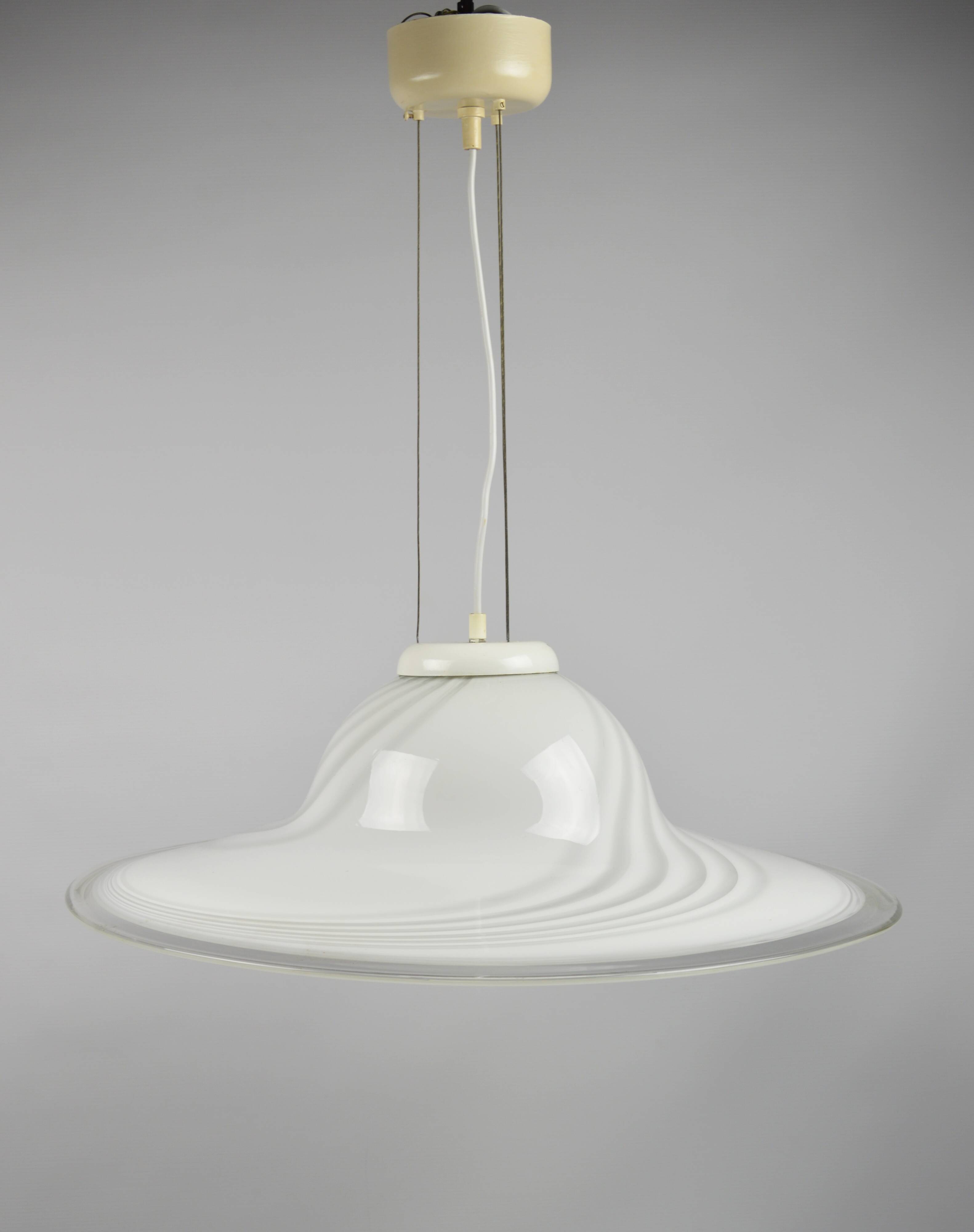 Hanging lamp from Honzel, 1980s