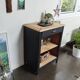 Small Vintage Buffet-Confiturier Black