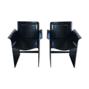 Paire de fauteuils design