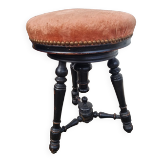 Tabouret de piano Napoléon III