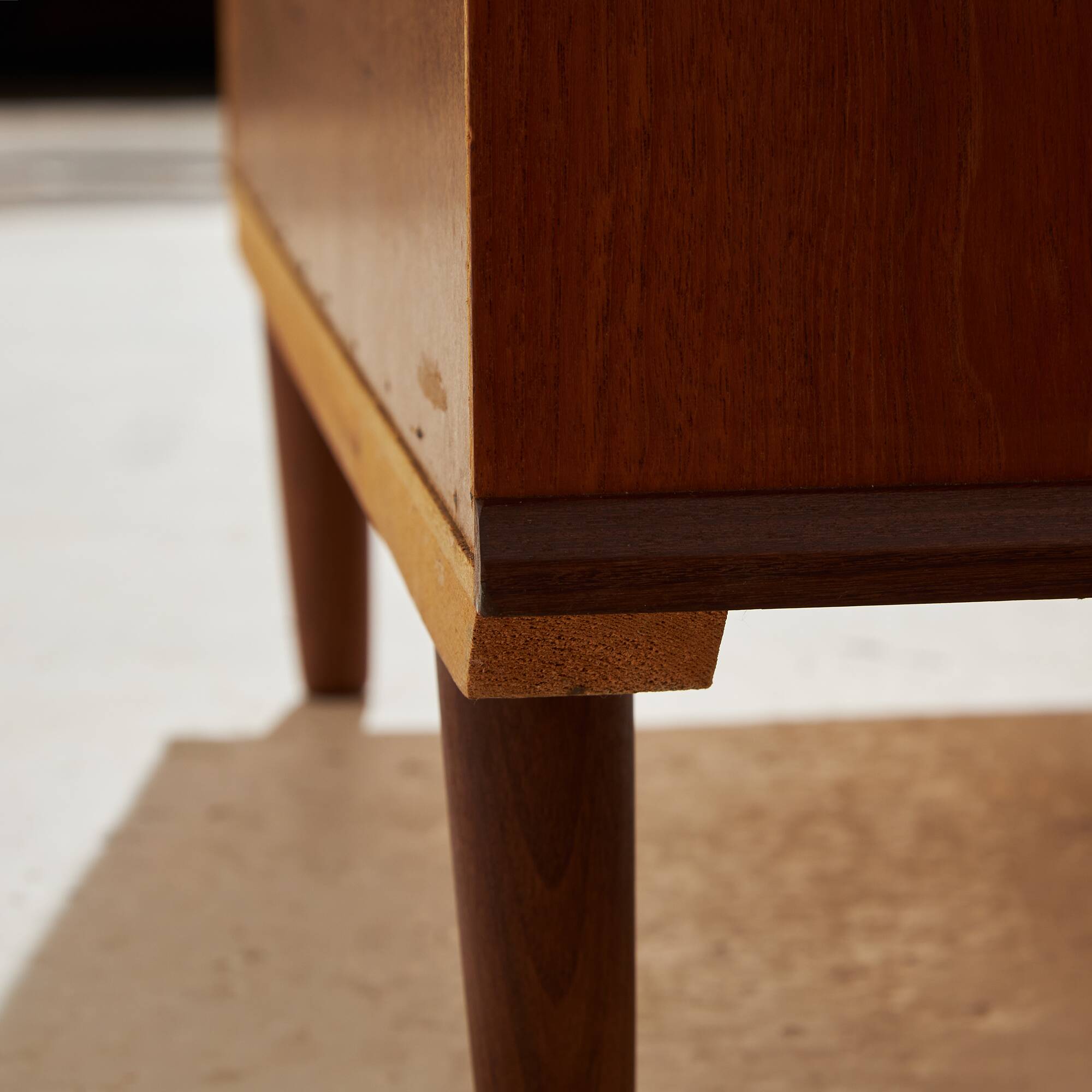 Restored teak dresser