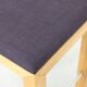 5x Bar Stool in Massive Wood by Göhring