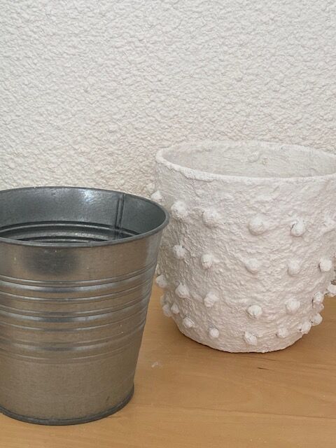 Vintage pot cover revamped