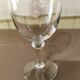 Set of 9 crystal glasses from the Napoleon III period