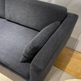 Sofa 210 - Natural wood - Storm fabric - RED Edition