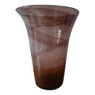 Biot vintage blown glass vase