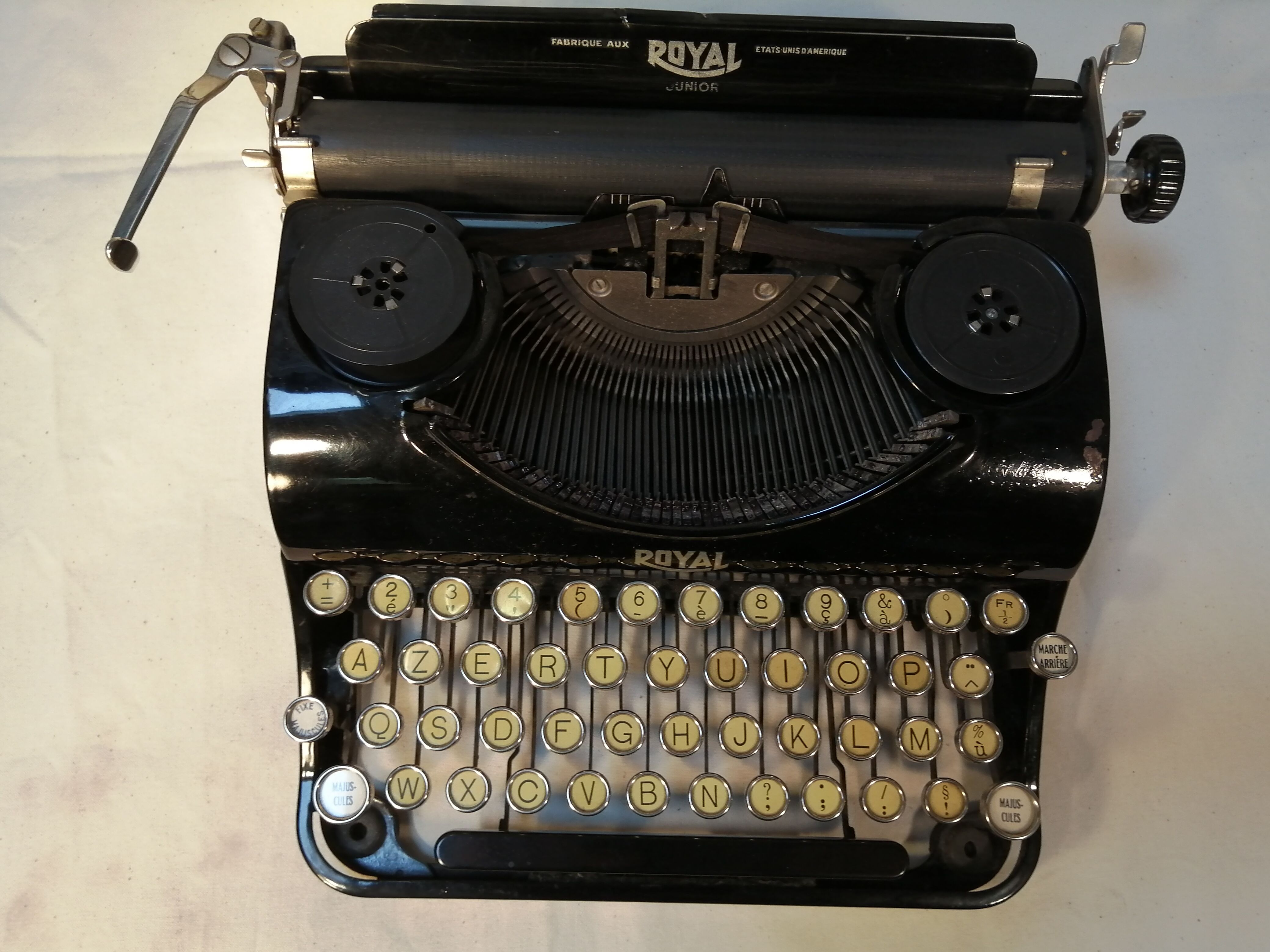 Former Royal Junior Mechanical typewriter
