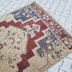 Vintage handmade Turkish rug 140x272 cm
