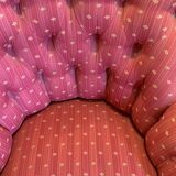 Fauteuil crapaud tapissier