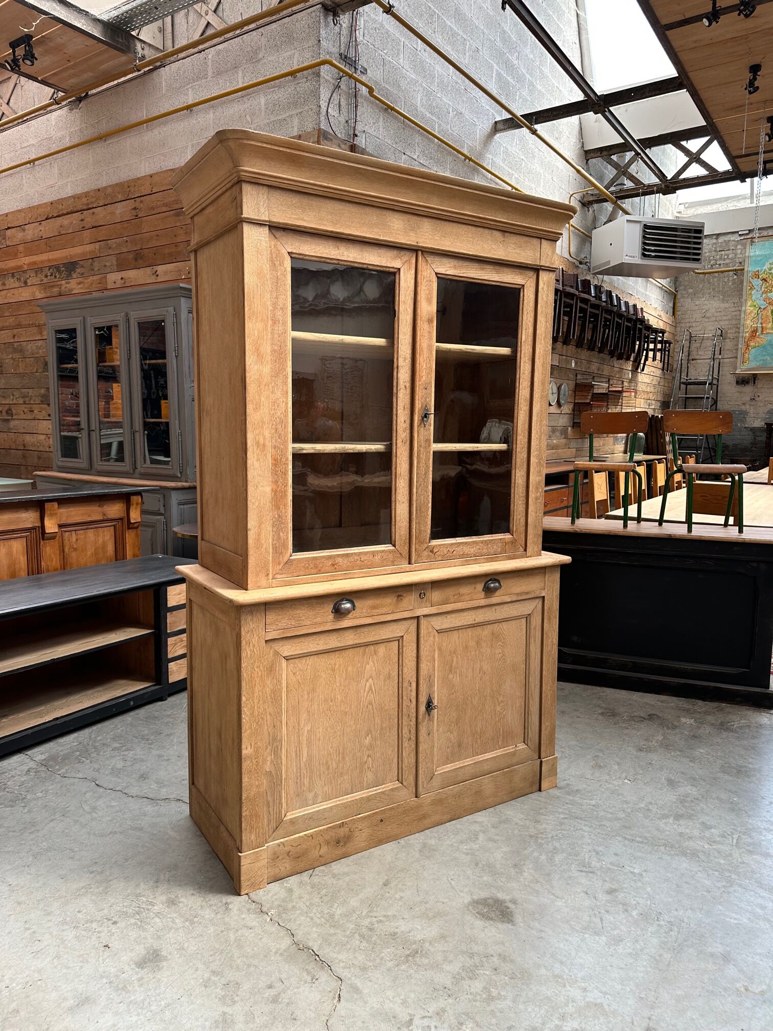 Oak vessel early twentieth century