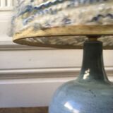Vintage signed ceramic lamp