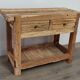 Small wooden console