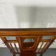 Wooden entrance cloakroom