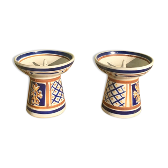 Bougeoirs Keraluc en céramique de Quimper