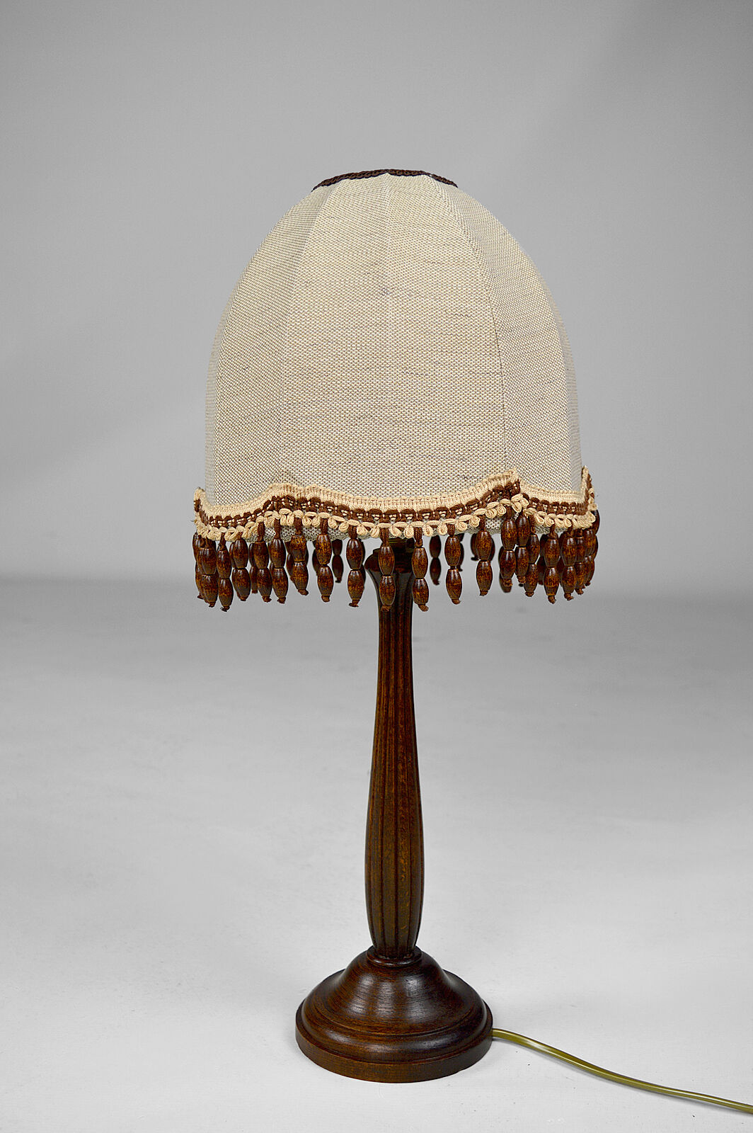 Art Deco fluted foot lamp, France, circa 1925