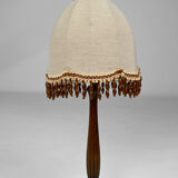 Art Deco fluted foot lamp, France, circa 1925