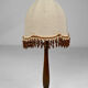 Art Deco fluted foot lamp, France, circa 1925