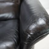 De Sede DS 50 leather armchair Tulip, 1970