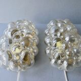 Pair of wall lamps Helena Tynell 60s