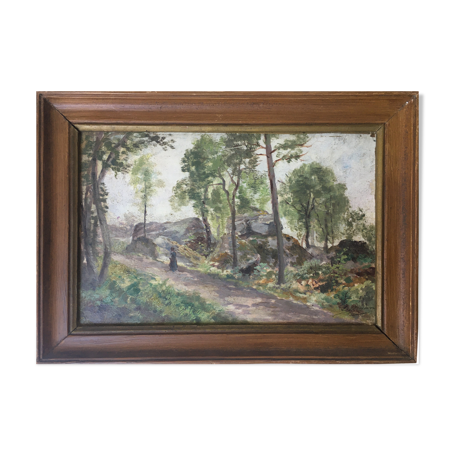 Table XIX "Forest of Fontainebleau" hosted by Emile Daumont (1834-?)