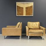 COR Leather Sofa Set (one sofa, two armchairs, one coffee table)
