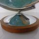 Vintage Illuminated Duo Glass Globe by Paul Oestergaard for Columbus, Germany, 1950s
