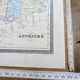 Austria, old map, printed in 1852.