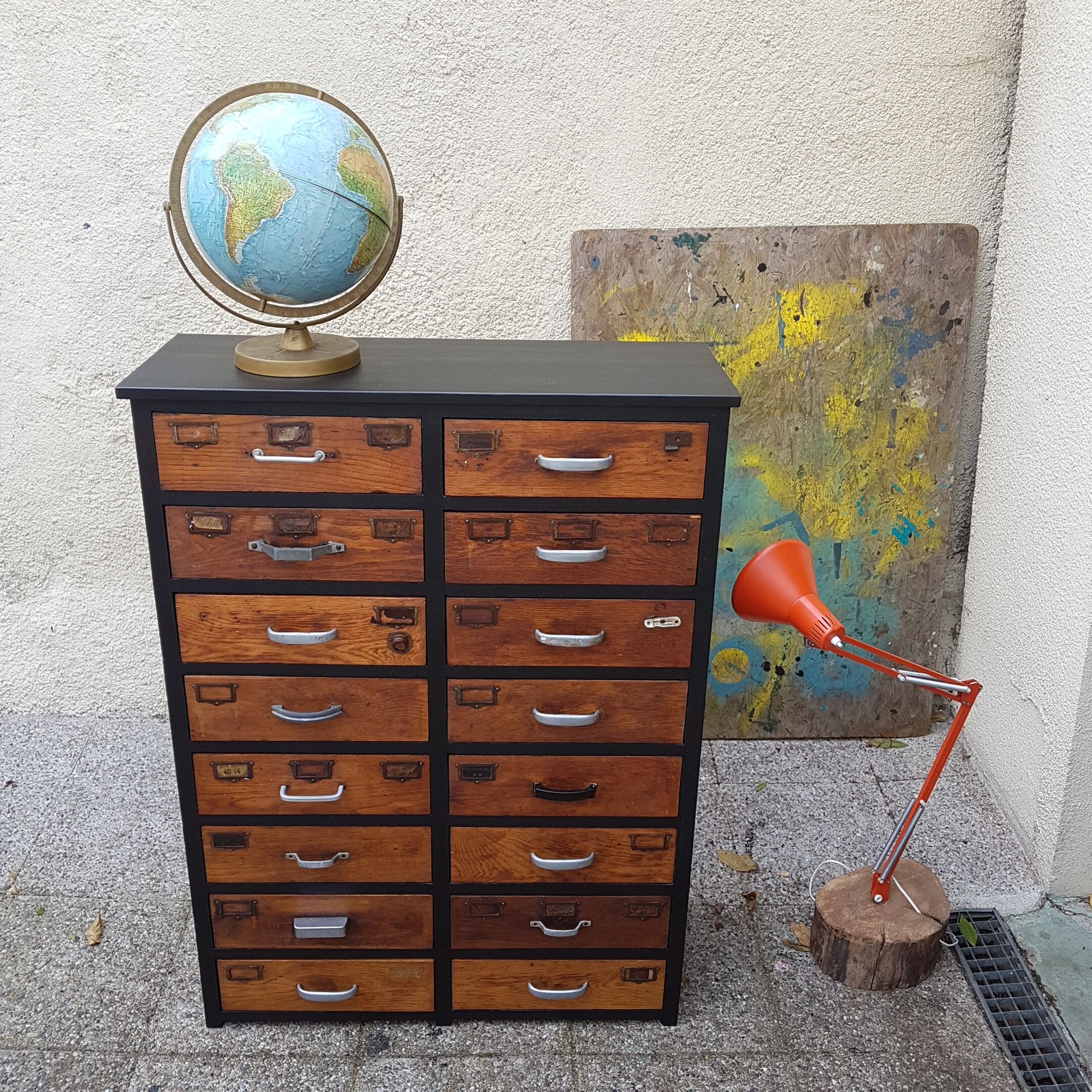 Meuble de métier d'atelier d'ebeniste