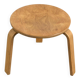 Tabouret bas par Hans Bellmann, éd. Horgen Glarus, Suisse, vers 1950