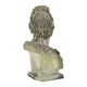 Beautiful Weathered Apollo Bust Garden Statue Cast Stone 65cm