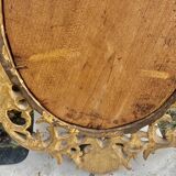 Mirror in carved wood gilded with leaf, Louis XV period, 18th century