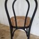 Sitting caning bistro chair