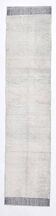 2x10 Soft Pastel Blue Vintage Runner Rug, 68x302Cm