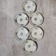 6 assiettes plates Gien