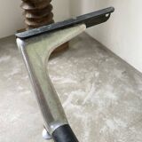 Tecno Nomos Round Table Brushed Metal