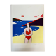 Illustration "Pose on the beach"